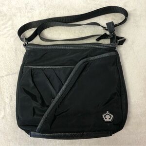 Spirit Black Nylon Crossbody Bag